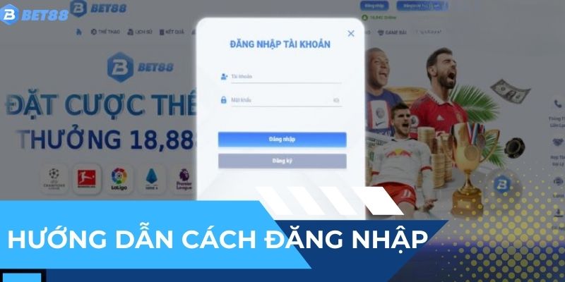 Hướng dẫn từng bước đăng nhập để chơi cá cược